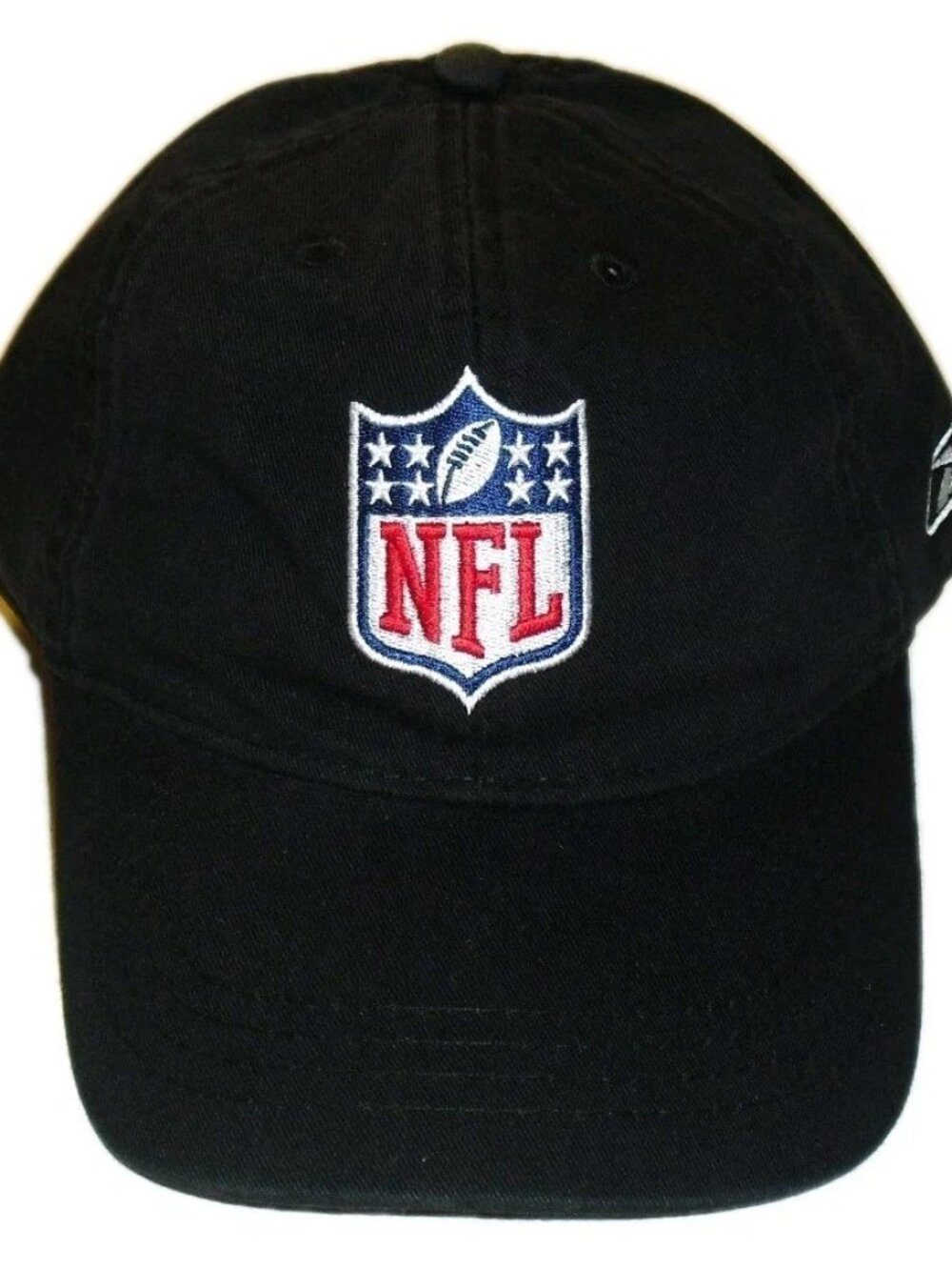 Nfl Shield Logo Mens Adult Reebok Strapback hat cap Black Color New Nfl